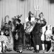Hatton.  Fancy dress at village hall