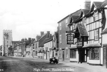 Henley in Arden.  High Street