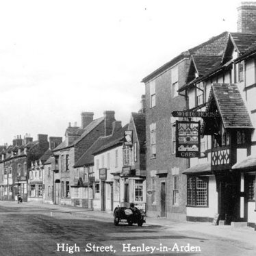 Henley in Arden.  High Street
