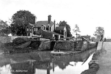 Hillmorton.  Canal locks