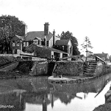 Hillmorton.  Canal locks