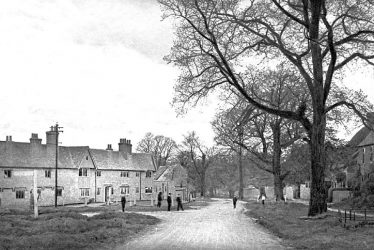 Honington.  Village street