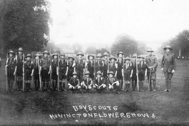 Honington.  Boy Scouts