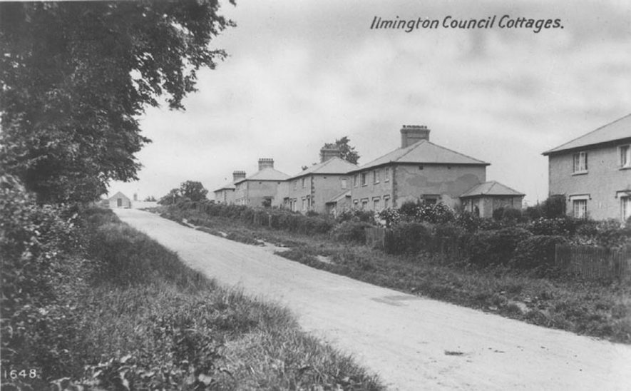 New council housing at Ilmington.  1930s |  IMAGE LOCATION: (Warwickshire County Record Office)