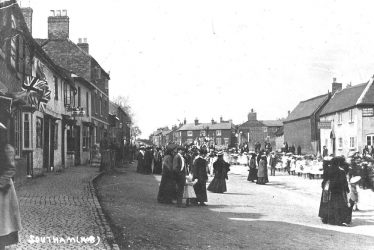 Southam.  May Day celebrations