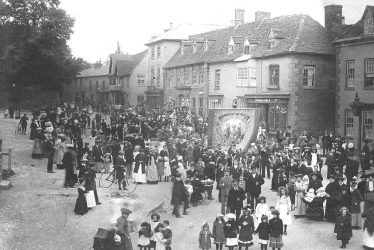 Southam.  Friendly Societies Parade
