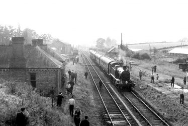 Kineton.  Railway track