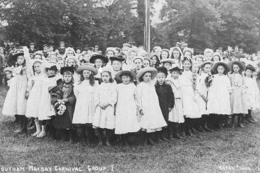 Southam.  May Day celebrations