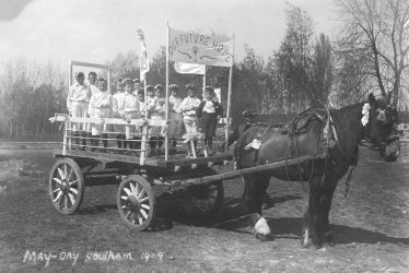 Southam.  May Day celebrations