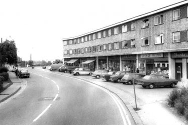 Water Orton.  Shopping precinct