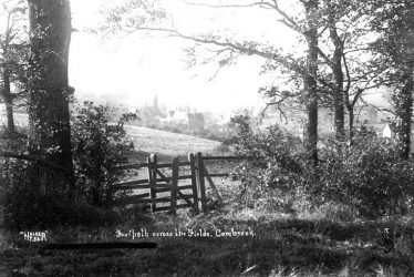 Combrook.  Village across the fields
