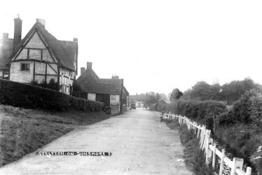 Stretton on Dunsmore.  Thatched and timber framed houses