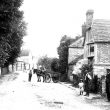Ardens Grafton.  Horse and cart in village