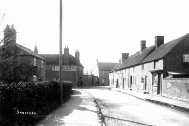 Shottery.  Village street