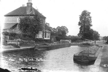 Hatton.  Grand Union Canal, top lock