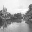 Leamington Spa.  River Leam