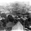 Warwick.  View east from St Mary's Church Tower