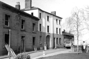Warwick.  Barrack Street, police station, demolition