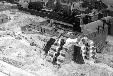 Warwick.  Cape Road, Warwick Prison, demolition
