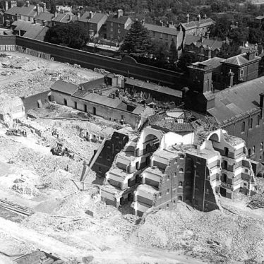 Warwick.  Cape Road, Warwick Prison, demolition