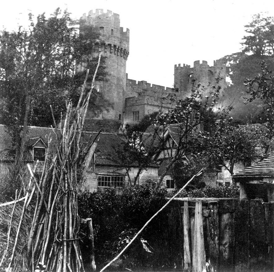 Warwick Castle.  1860 |  IMAGE LOCATION: (Warwickshire County Record Office)