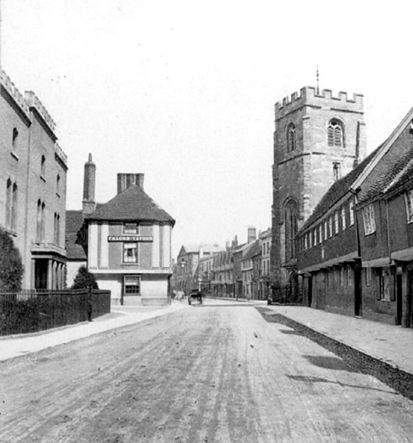 The Grammar School, Stratford upon Avon.  1860s |  IMAGE LOCATION: (Warwickshire County Record Office)