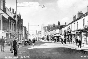 Nuneaton.  Queen's Road