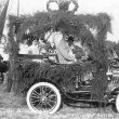 Nuneaton.  Decorated car