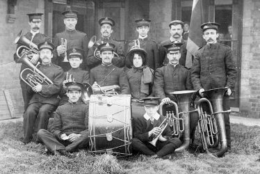 Nuneaton.  Salvation Army band