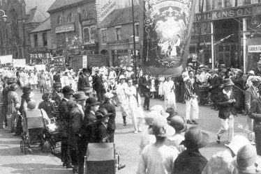 Nuneaton.  Abbey Street, parade