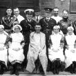 Nuneaton.  Group of health workers