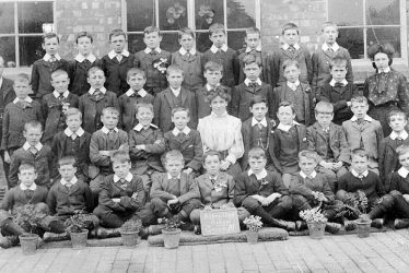Nuneaton.  Abbey Street School class