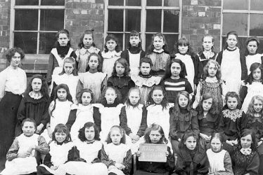 Nuneaton.  Abbey Street School girls