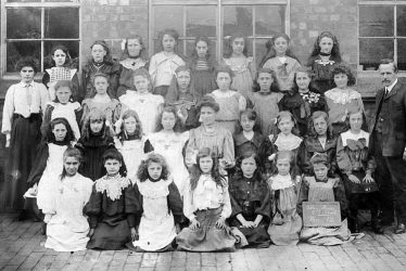 Nuneaton.  Abbey Street School girls