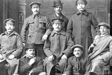 Nuneaton.  Group of soldiers