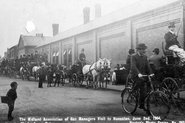 Nuneaton.  Gas works outing