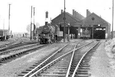 Leamington Spa.  G.W.R. locomotive shed