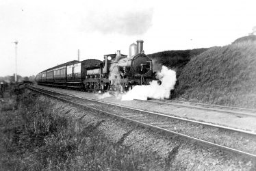Warwick.  Steam train