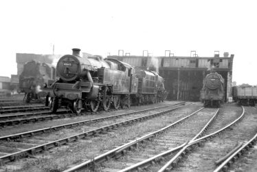 Leamington Spa.  Milverton locomotive shed