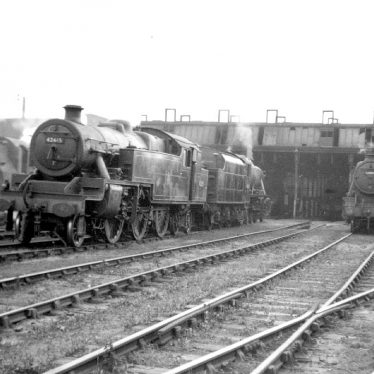 Leamington Spa.  Milverton locomotive shed