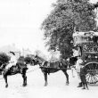 Rugby.  Spencer's Clothing Market, horse drawn vehicle