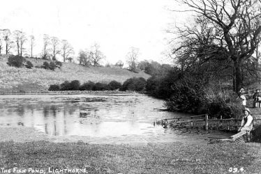 Lighthorne.  Fishpond