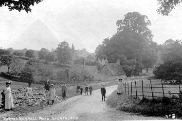 Lighthorne.  Dark Lane, Moreton Morrell Road