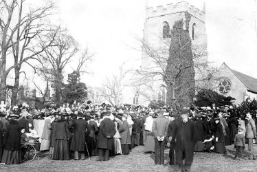 Lillington.  Funeral of Mr J.F. Rollason