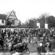 Mancetter.  Manor House, hunt meet