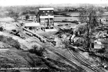 Hartshill.  Jees Granite and Brick Co. Ltd. Quarry