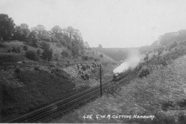 Harbury.  G.W.R  railway cutting