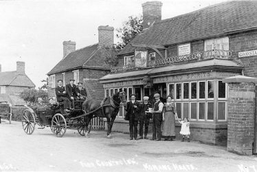 No Mans Heath.  Four Counties Inn