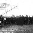 Polesworth.  Mr G. White and aeroplane