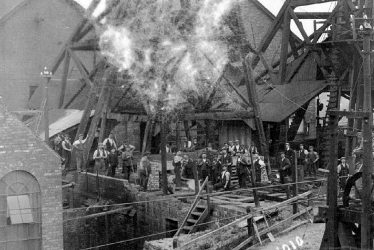 Dordon.  Hall End Colliery fire